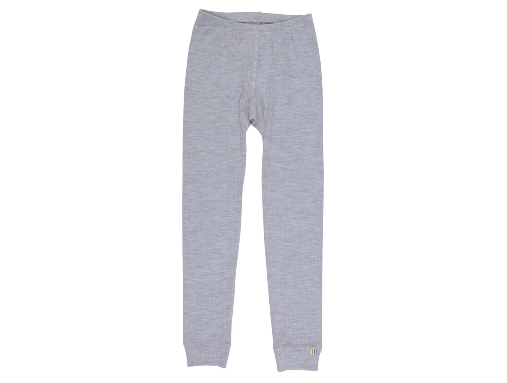 Joha light grey melange leggings merino wool  