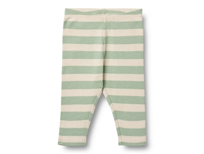 Wheat Silas trousers mint stripe in cotton