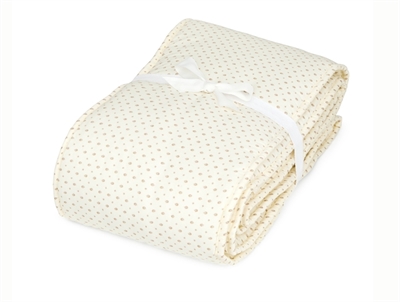 Cam Cam Copenhagen bed bumper with rowan print