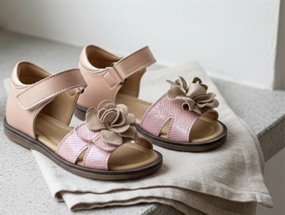 Bisgaard rose gold sandal Agnes