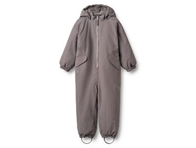 Wheat Laffa snowsuit purple stone with fleece lining