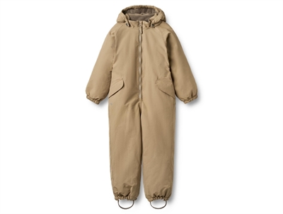 Wheat Laffa snowsuit walnut with fleece lining
