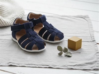 Bisgaard navy sandal Carly