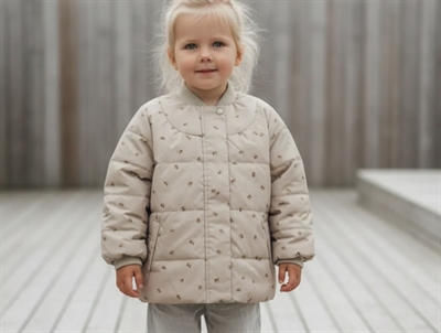 Wheat transition jacket Lola gravel bumblebee puffer