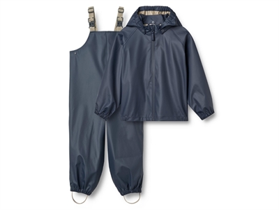 Wheat Charlie rain set ink with detachable hood