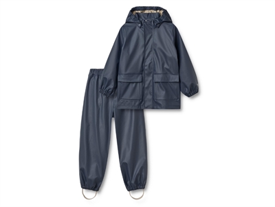 Wheat Ola rain set ink with detachable hood