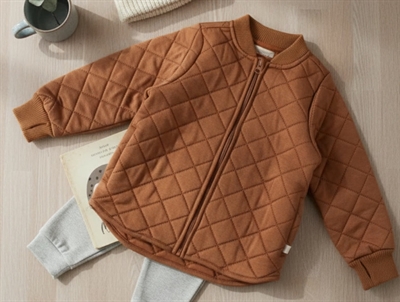 Wheat thermal jacket Loui Amber melange