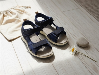 Bisgaard navy Coco sandal
