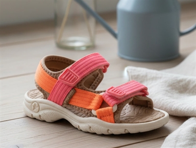 Bisgaard sandal Nico pink multi  