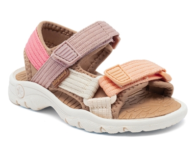 Bisgaard sandal Nico rose multi  