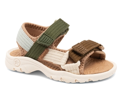 Bisgaard sandal Nico green multi  
