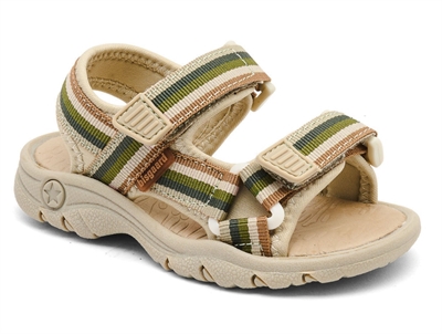 Bisgaard sandal Nico green multi  