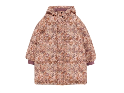 Wheat flowers in plenty puffer winter jacket Yrsa