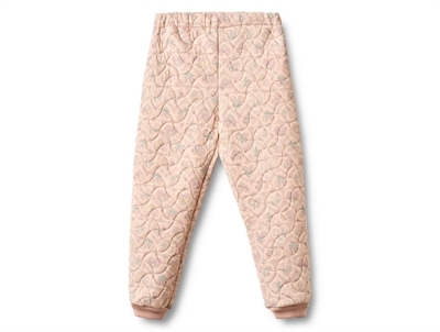 Wheat Alex thermo trousers heart flowers with rib edges
