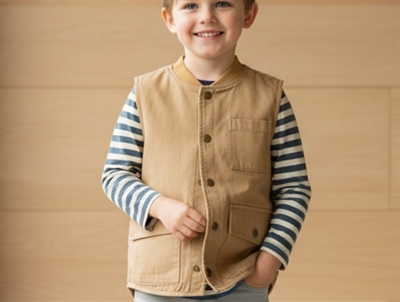 Soft Gallery waistcoat Fischer Doe