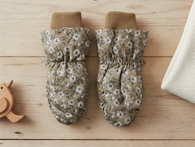 Wheat caramel anemones puffer mittens Jazz