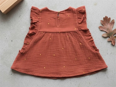 Soft Gallery top Fedora cinnabar dotty