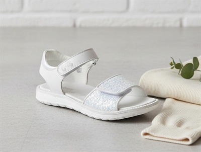 Primigi sandal white/silver glitter  