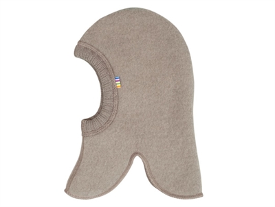 Joha sesame melange balaclava elephant hat merino wool  