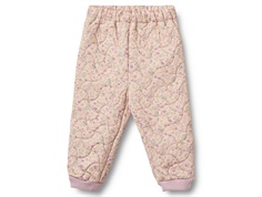 Wheat Alex thermal pants pansies with flowers