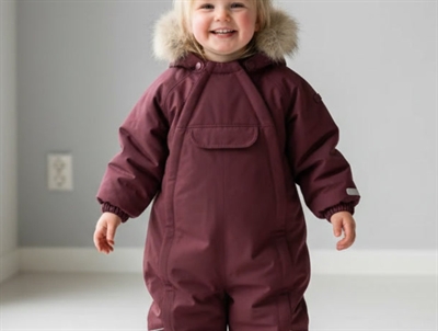 Wheat snowsuit Nickie eggplant