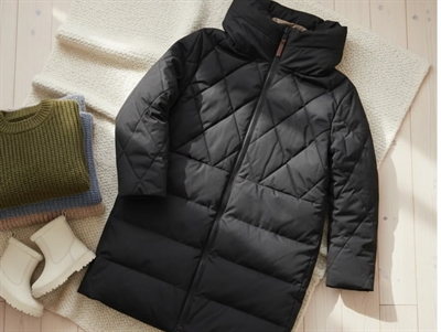 Ver de Terre reversible vinterfrakke black/caramel