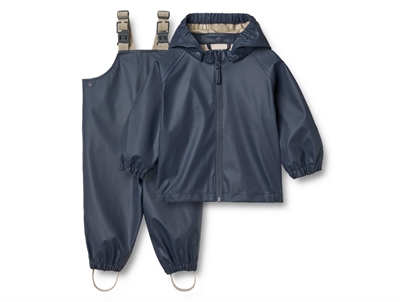 Wheat Charlie rain set ink with detachable hood