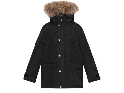 Ver de Terre black winter jacket nordic  
