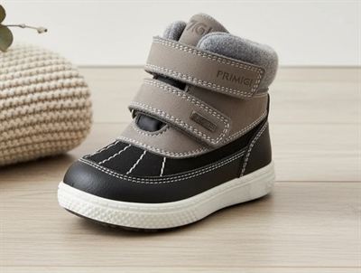 Primigi winter boot grey/black with wool mix and GORE-TEX