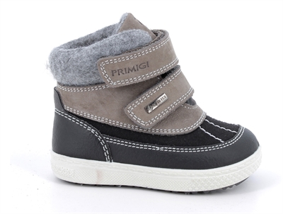 Primigi vinterstøvle blå/sort med uldfoer og GORE-TEX