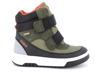 Primigi winter boot olive green with GORE-TEX and wool lining