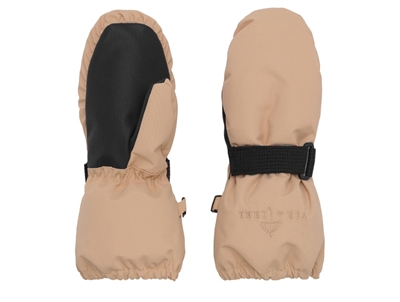 VER de TERRE ski mittens mahogany rose with reinforcement