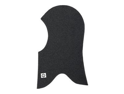 Mikk-Line balaclava dark grey melange with stretch and double layer