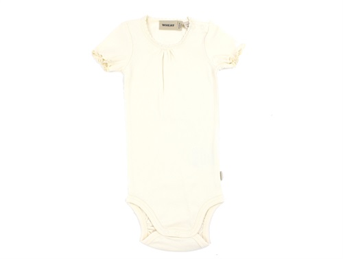 Wheat cream rib bodysuit Edna