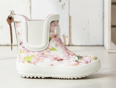 Bisgaard rubber boot cream flowers