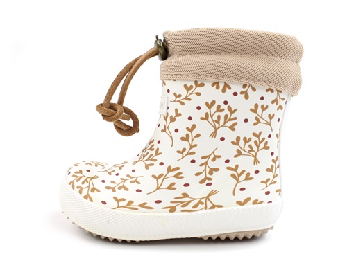 Bisgaard snow berry winter rubber boots short with wool lining  