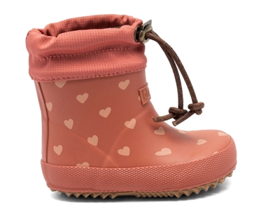 Bisgaard care bears winter rubber boots short with wool lining  