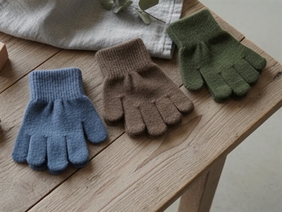 Mikk-line duffel bag/chocolate chip/orion blue gloves wool/synthetic (3-pack)