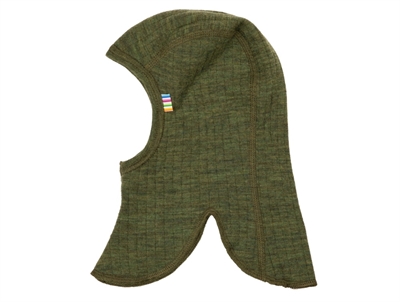 Joha light grey melange elephant hat merino wool  