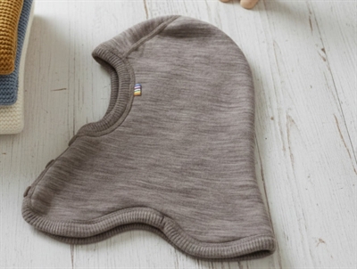 Joha balaclava balaclava sesame melange merino wool