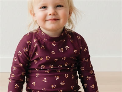 Soft Gallery bath blouse Astin FIG winterberry