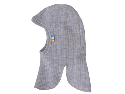 Joha light grey melange elephant hat merino wool  