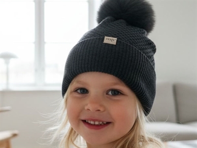 MP dark grey melange beanie Chunky Oslo