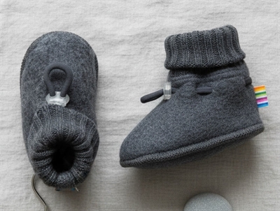 Joha coke melange slippers merino wool  