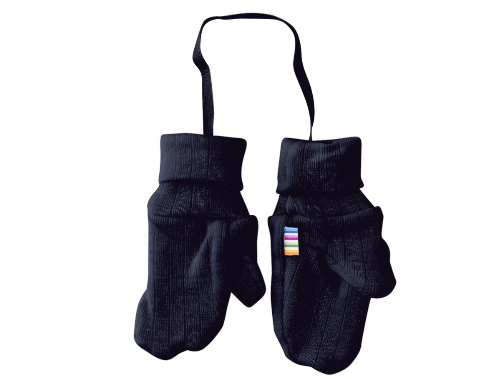 Joha marine mittens merino wool  