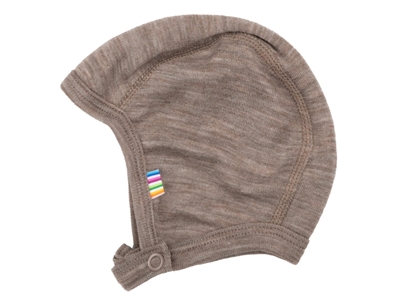 Joha navy helmet merino wool/silk  