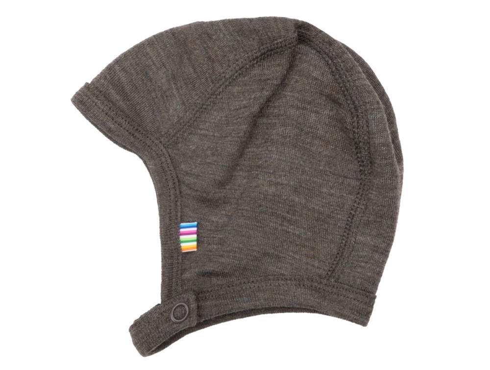 Joha navy helmet merino wool/silk  