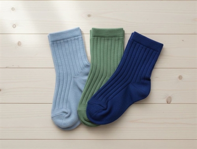 MP true blue mix ribbed socks (3-pack)