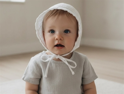 MP sun hat white with embroidery and UV50+