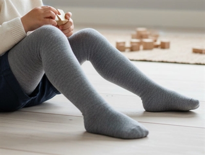 MP tights wool/cotton gray